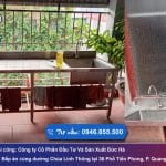 Lắp đặt bếp ăn cúng dường Chùa Linh Thông tại Hải Dương